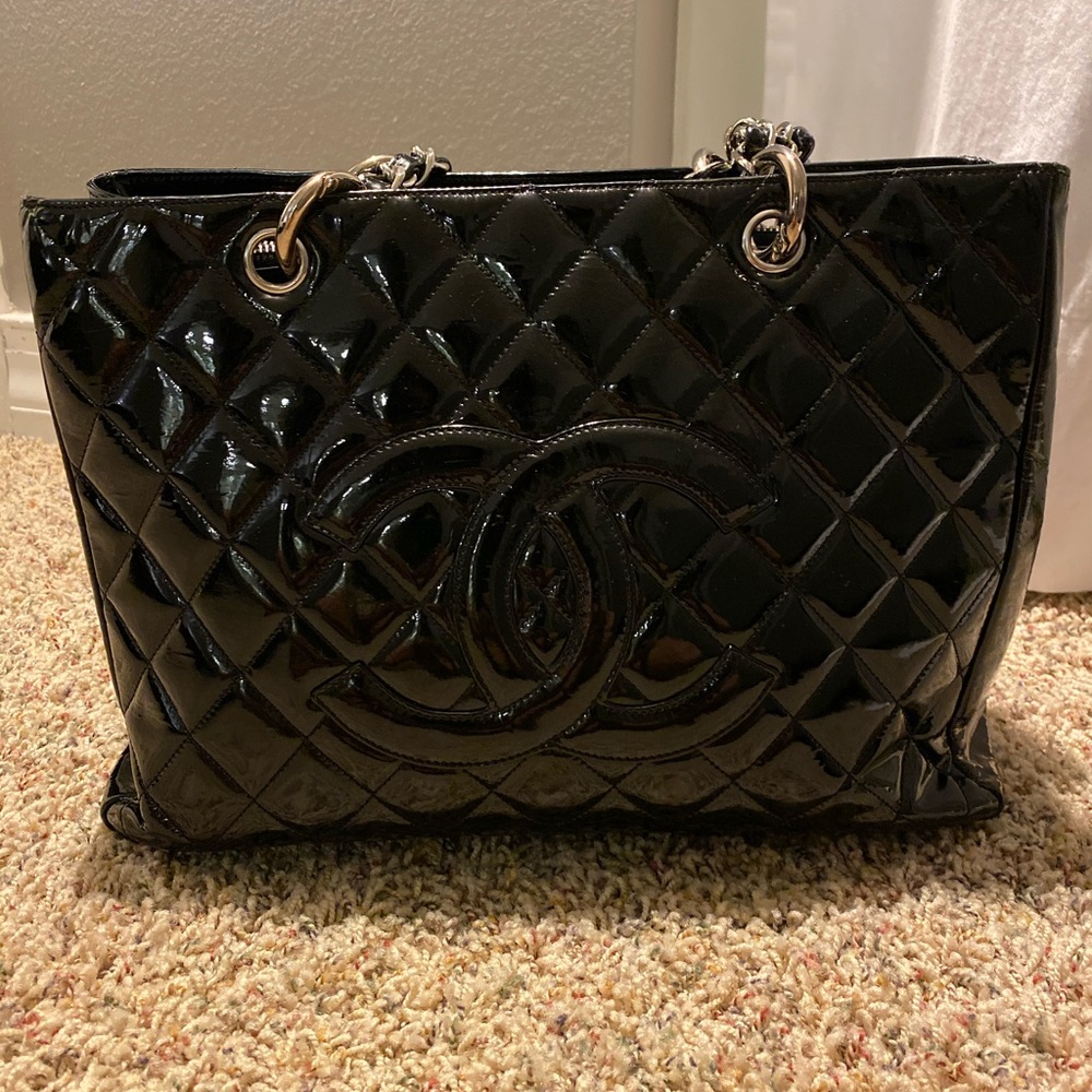 Chanel GST patent leather